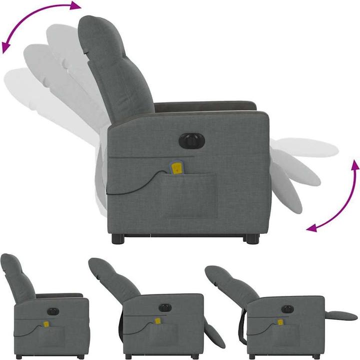 Image du produit vidaXL Massagesessel mit Aufstehhilfe