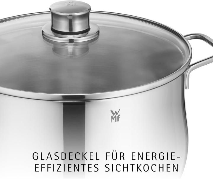 Produktbild WMF Diadem Plus Topf-Set 5teilig (733556040), Edelstahl (Pfannenset + Topfset, Edelstahl, 20 x 25 cm)