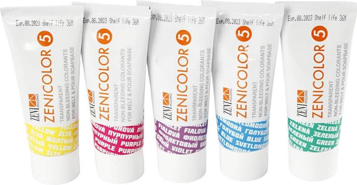 Actual product image Creativ Company Zeepverf Kleur, 5x30gr