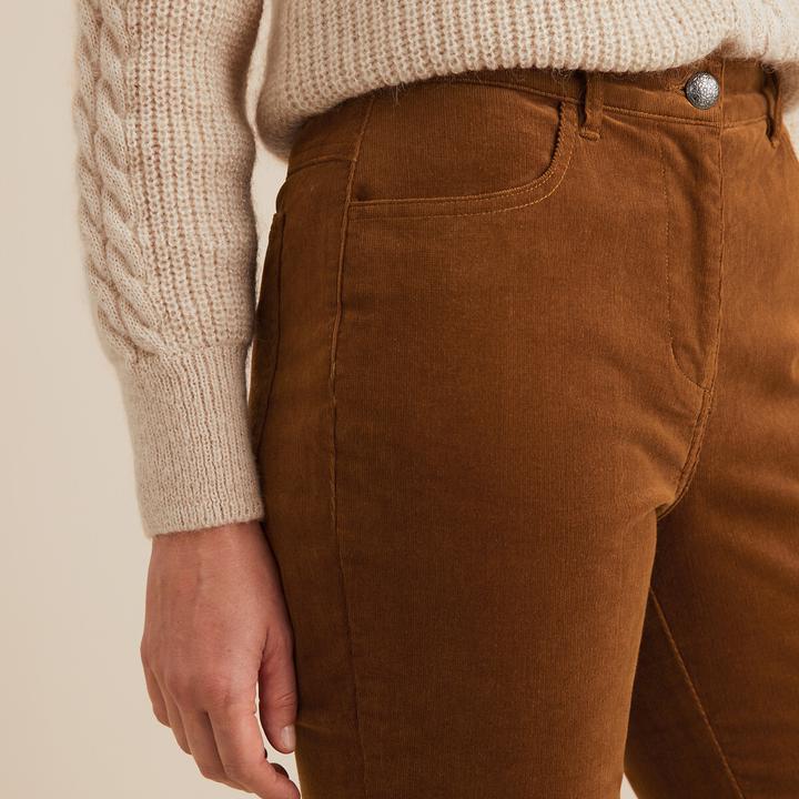 Actual product image Anne Weyburn Corduroy trousers with stretch (36)