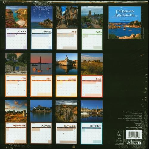 Produktbild Paysages de Bretagne : calendrier 2026