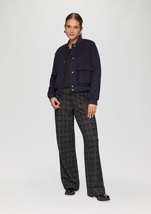 Produktbild S.Oliver Bluse Viskosebluse mit Plisseeärmeln (40)