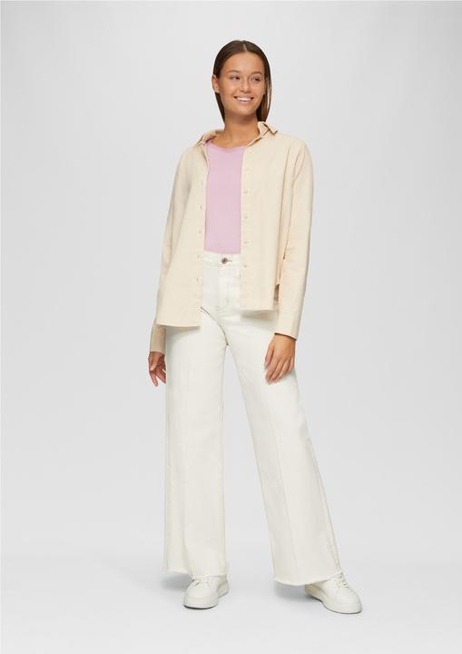 Produktbild S.Oliver Strickpullover Leichter Feinstrickpullover mit Rollkante (38)