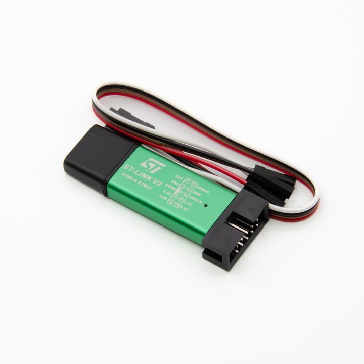 Actual product image Dragino ST-Link V2 compatible STM8 STM32 debugger programmer