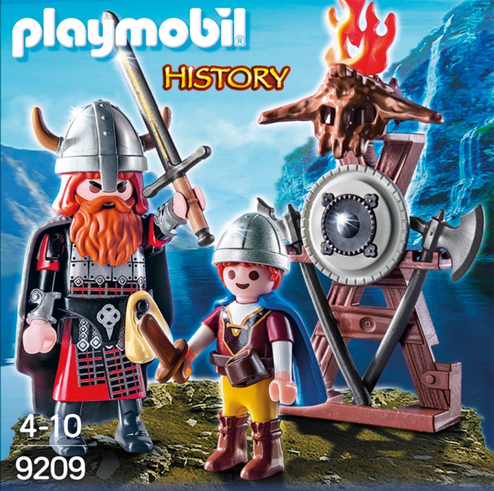 Actual product image Playmobil Big and small Viking (9209, Playmobil History)