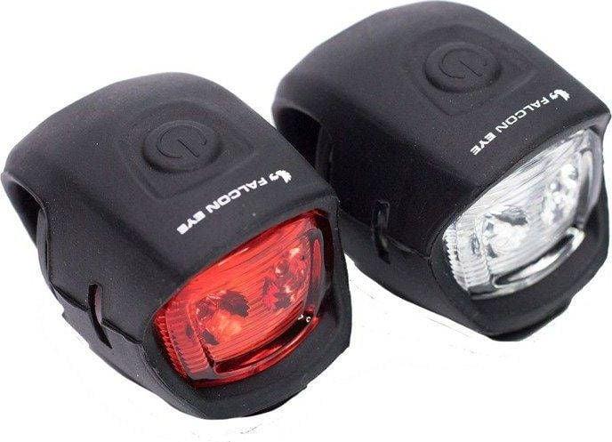 Falcon Eye Zestaw lamp rowerowych, Eye WEEKS, 10 lm/5 lm, bateryjne, zestaw(baterie