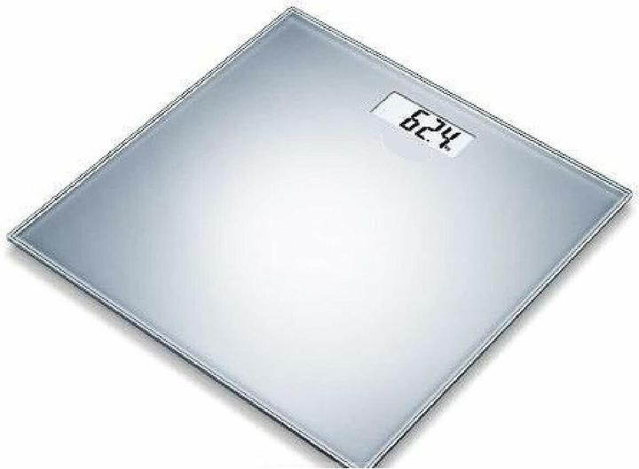 Immagine prodotto Beurer Bilancia pesapersone fino a 180 kg con display LCD in vetro argento SR GS1 (180 kg)