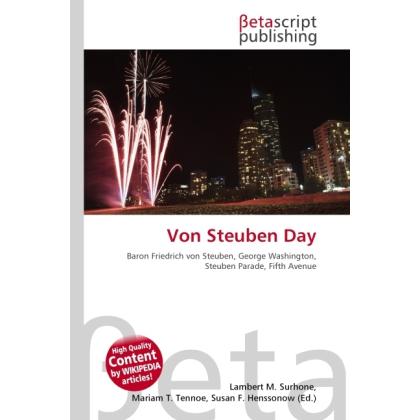 Von Steuben Day, Fachbücher