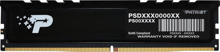 Produktbild Patriot DDR5 16GB PRENIUM BLACK 5600MHz Rad1 (1 x 16GB, 5600 MHz, DDR5-RAM, DIMM)