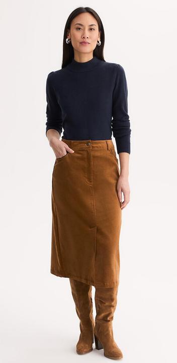 Produktbild Anne Weyburn Stehkragenpullover aus weichem Strick (48)