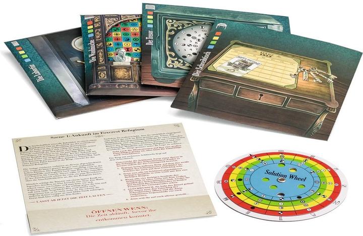 Produktbild Thinkfun Escape The Room: Das Geheimnis des Refugiums von Dr. Gravely (Deutsch)