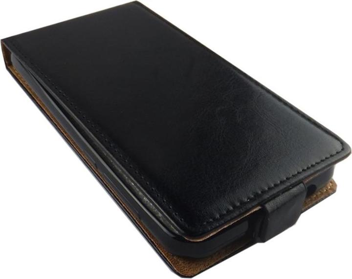 Produktbild König Design Wiko Lenny 4 Handyhülle Schutzcase Schwarz Tasche Flip Cover Bumper Etuis Neu (Wiko Lenny 4)