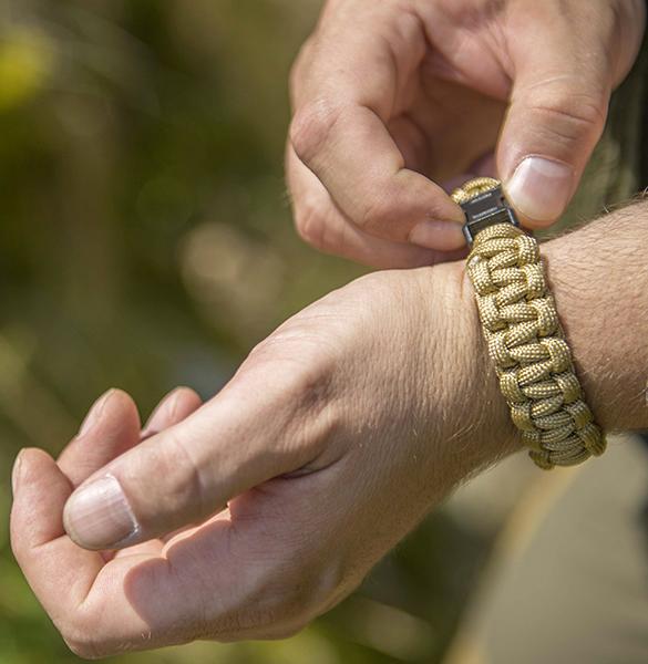 Actual product image Helikon Survival bracelet paracord (26.50 cm, Fabric)