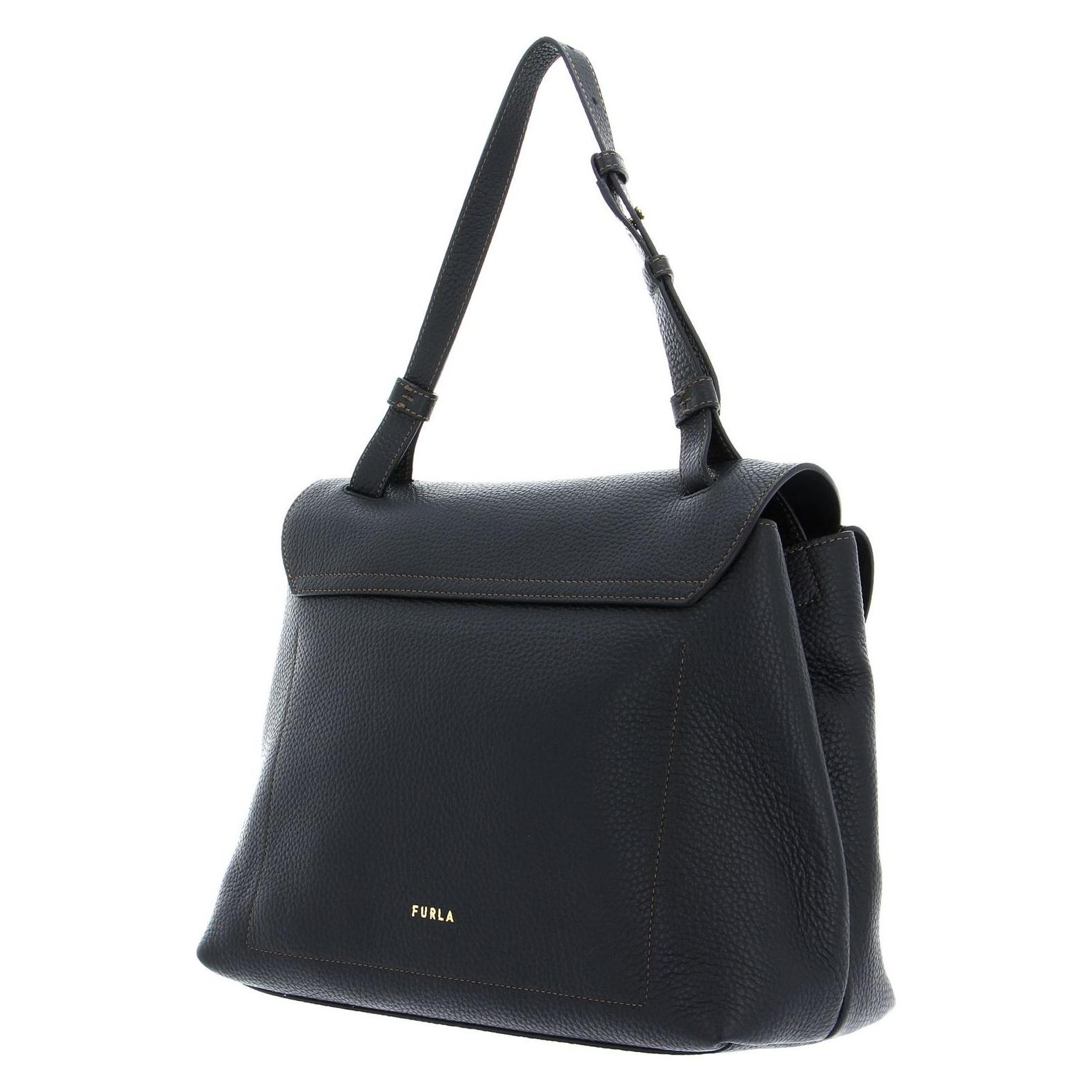 Furla, Damen, Handtasche, Primula Top Handle, Schwarz