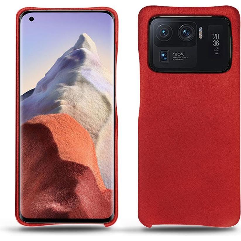 Noreve Lederschutzhülle (Xiaomi Mi 11 Ultra), Smartphone Hülle, Rot