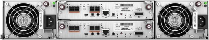 Actual product image HPE E MSA 1050 10GbE iSCSI DC SFF Storage replaces Q2R25A (iSCSI)