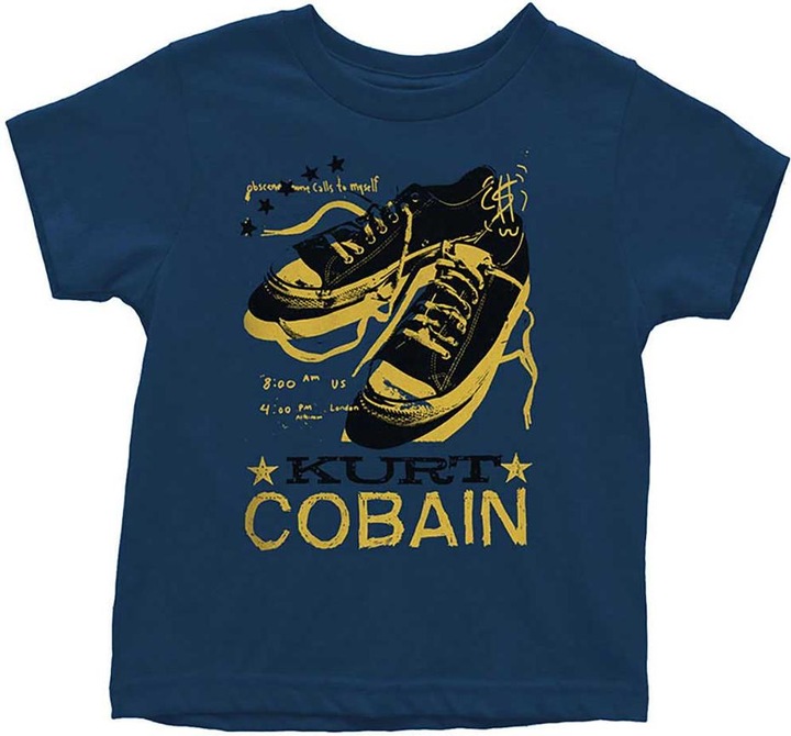 Immagine prodotto Kurt Cobain T-shirt in cotone con pizzo (104)