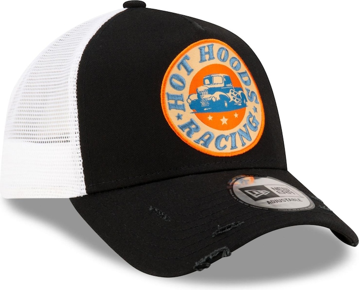 Produktbild New Era Adjustable A-Frame Trucker Cap - HOT HOODS Racing