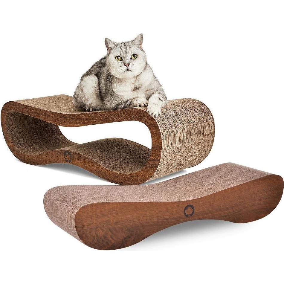 CanadianCat Orbit und Satellite (23 cm, Walnuss), Katzenbaum