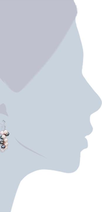 Immagine prodotto Valero Pearls Donna in argento sterling con perle d'acqua dolce coltivate - 3084 (Argento 925)