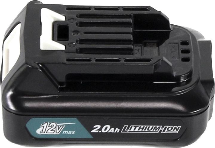 Produktbild Makita WR 100 DA1 Akku Ratschenschrauber 12 V 47,5 Nm 1/4" 3/8" + 1x Akku 2,0 Ah - ohne Ladegerät (3/8", 1/4")