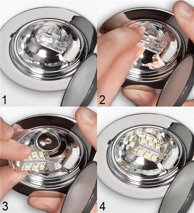 Actual product image Goobay LED compact lamp, 1.1 W (G4, 95 lm, 1x)