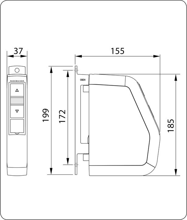 Immagine prodotto Rademacher Avvolgitore girevole RolloTron Comfort 1500-UW