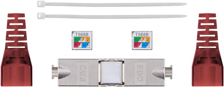 Actual product image Goobay network coupler (U/FTP, CAT6)