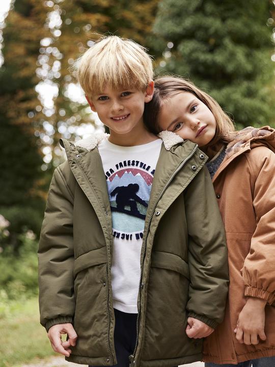Produktbild Vertbaudet Jungen Kapuzenparka mit Kuschelfutter und Recycling-Wattierung (134)