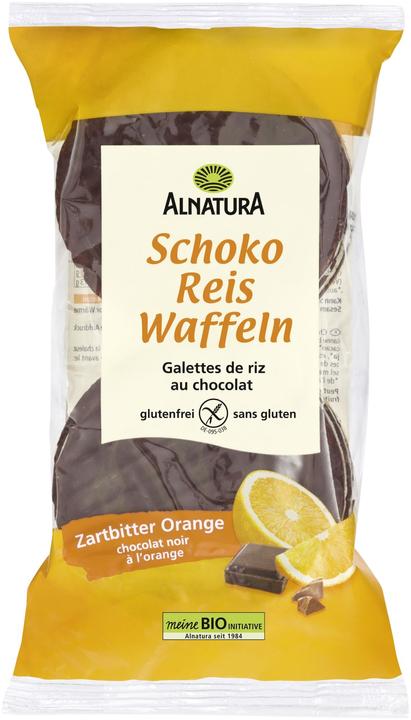Alnatura Bio Reiswaffeln Zartbitter Ora.100g (1 Stk., 100 g)