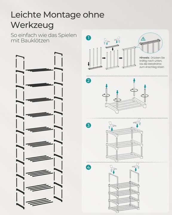 Productafbeelding Songmics Haley (45 x 30 x 174 cm)