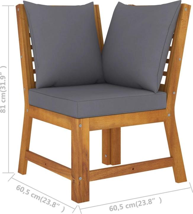 Produktbild vidaXL Gartenmöbel Set