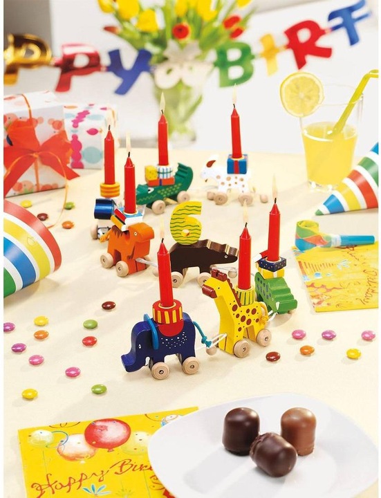 Actual product image Goki Birthday Caravan