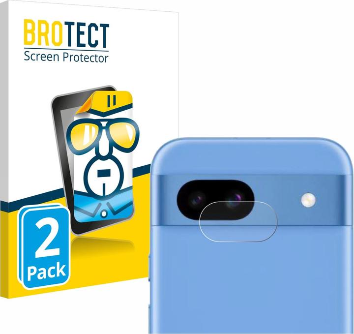 Actual product image BROTECT Screen Protector Clear (2 Piece, Google Pixel 8a)