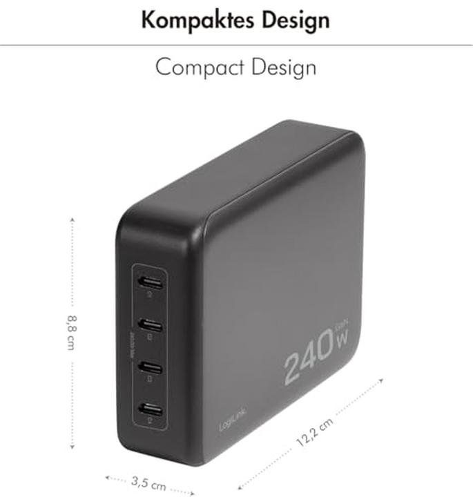 Actual product image LogiLink PA0353 (240 W)