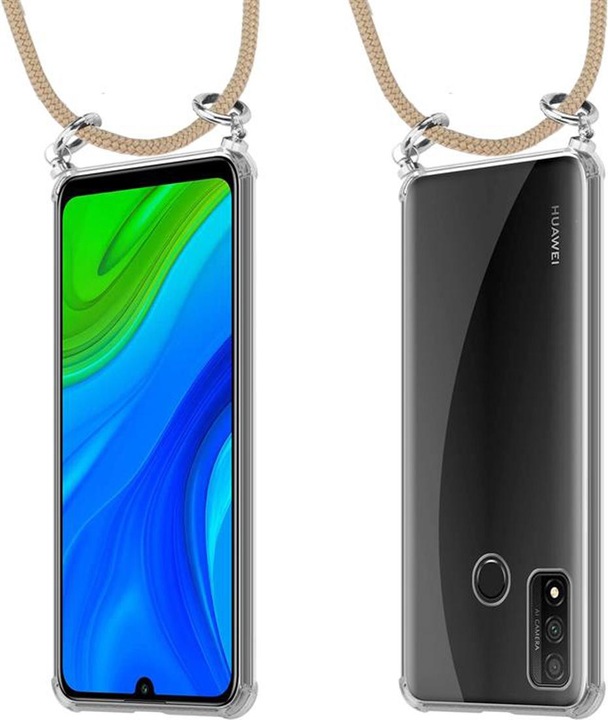 Produktbild Cadorabo TPU Handy Kette SILBER Cover
