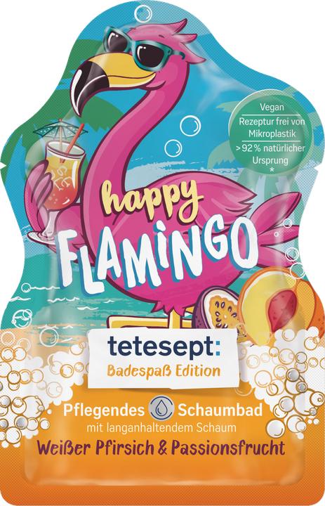 Produktbild Tetesept Glücklicher Flamingo (40 ml, Schaumbad)