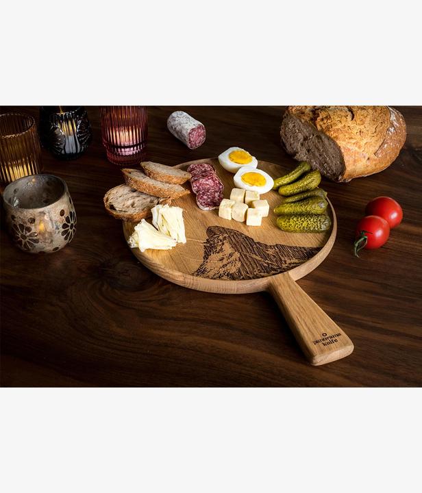 Actual product image Panorama Knife Wooden board