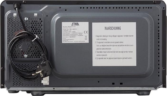 Produktbild Etna SMV620ZWA - retro magnetron - Zwart (20 l)