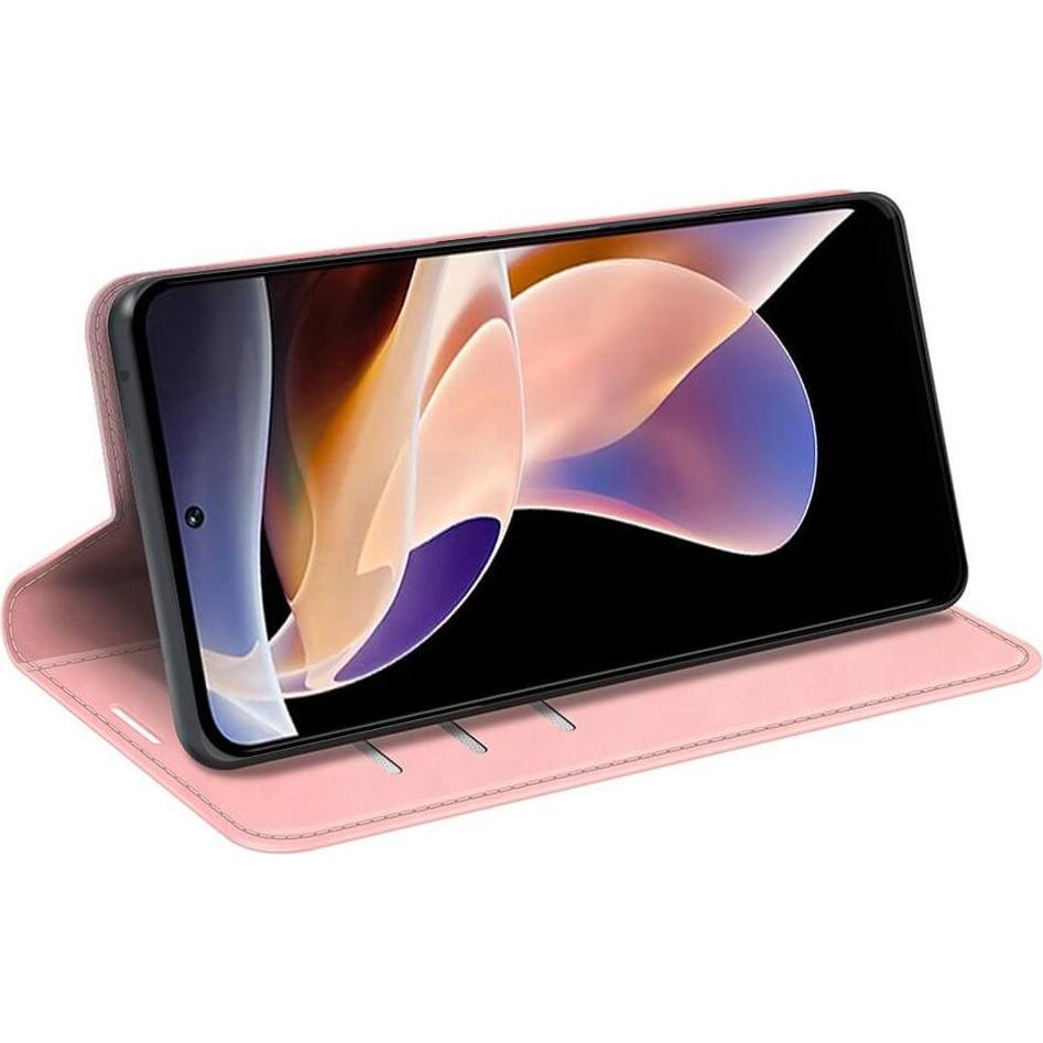 Thumbnail - Cover-Discount Xiaomi Redmi Note 11 Pro+ - Stand Flip Case Hülle rosa (Xiaomi Redmi Note 11 Pro+), Smartphone Hülle, Ros...