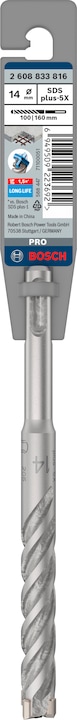 Actual product image DIY PRO SDS plus-5X hammer drill bit, 14 x 100 x 160 mm (14 millimetres)