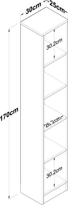 Immagine prodotto Skye Decor Cannon (30 x 25 x 170 cm)