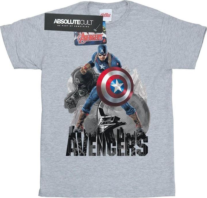 Produktbild Captain America Action Pose TShirt (M)