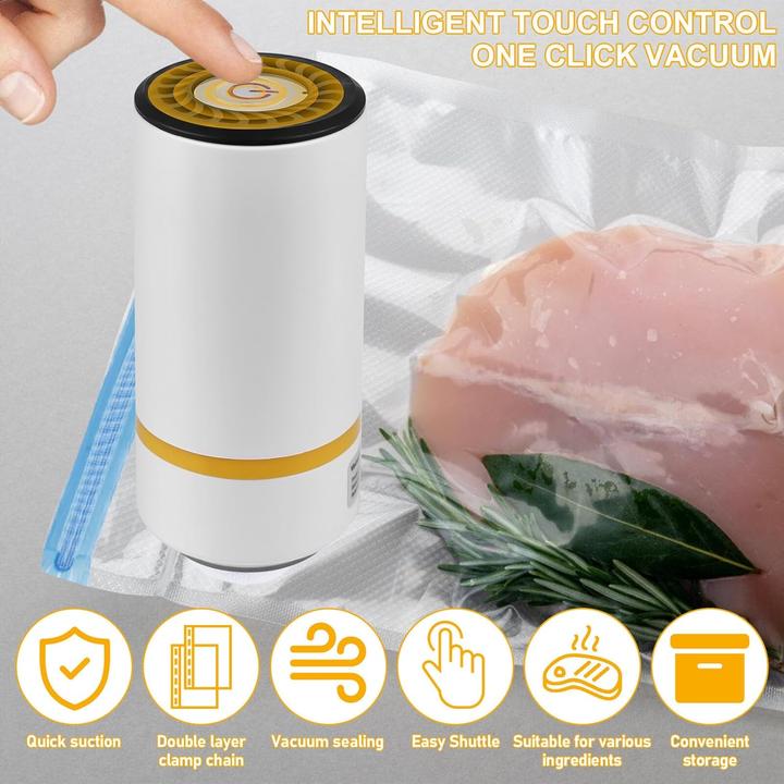 Produktbild Leikurvo Mini-Handvakuumierer mit 15 Vakuumbeuteln
