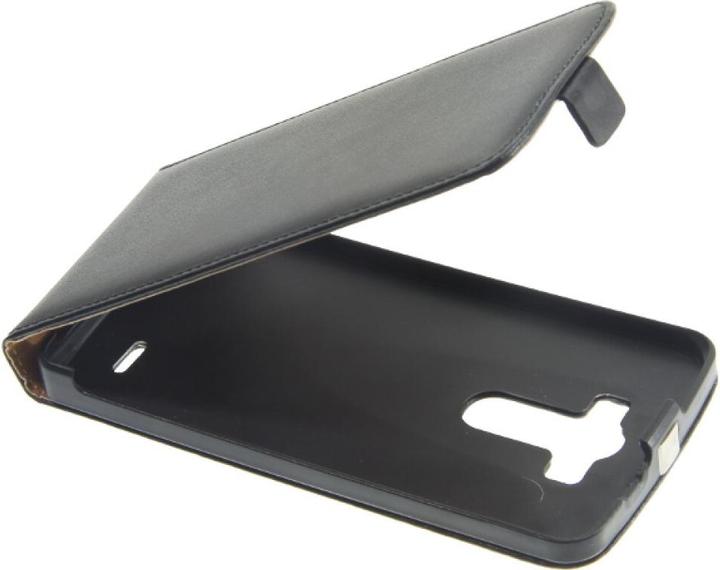 Image du produit OEM Slim Leather Flip Case LG G3 D855 - Noir (G3)