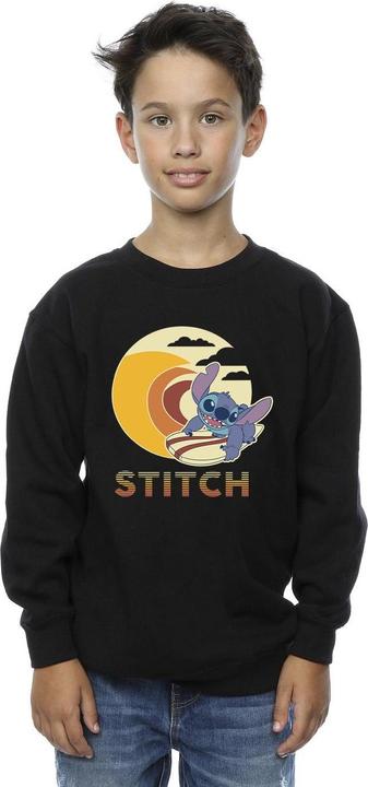 Actual product image Disney Boys Lilo & Stitch Summer Waves Sweatshirt (128)