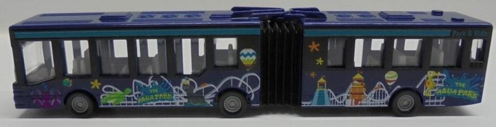 Actual product image Siku Articulated bus