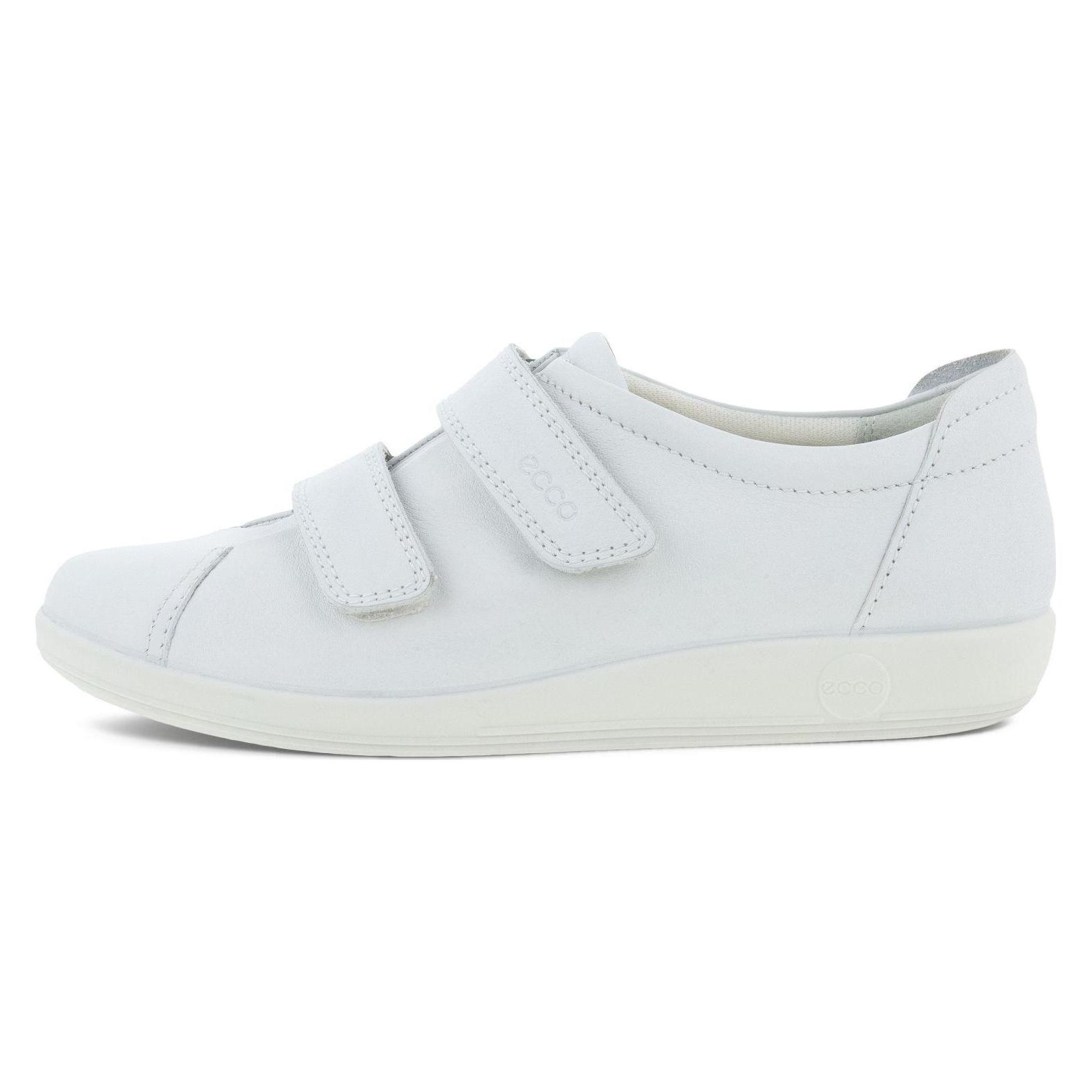 Ecco, Vrouwen, Lace-Ups, Soft 2.0 - 28439, Wit, (37)