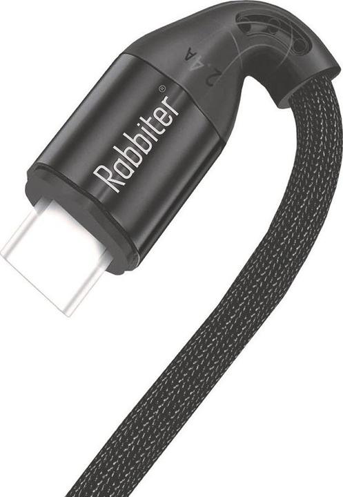Actual product image Rabbiter Power USB-C cable (1.50 m, USB 3.2 Gen 1, 100 W)