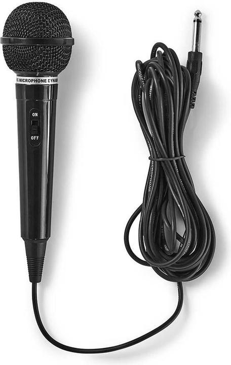 Actual product image Nedis MPWD01 Karaoke Microphone - black